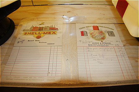 SHELL BILLHEADS - click to enlarge